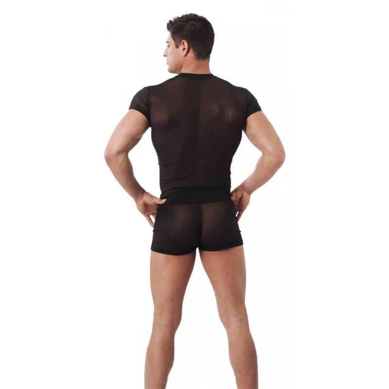 AMORABLE - FISHNET SHORT SLEEVE T-SHIRT