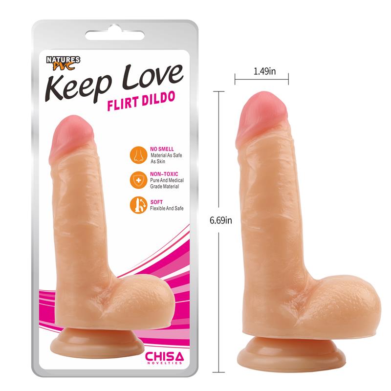 CHISA - FLIRT REALISTIC DILDO 17CM