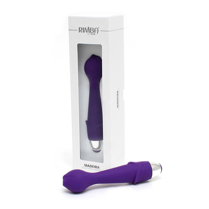 RIMBA TOYS - FLOWER POWER VIBRATOR MADEIRA PURPLE