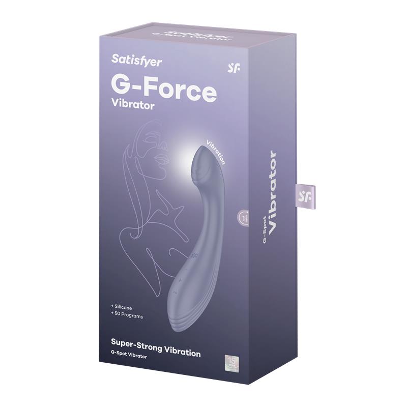 SATISFYER - G-SPOT VIBE G-FORCE VIOLET