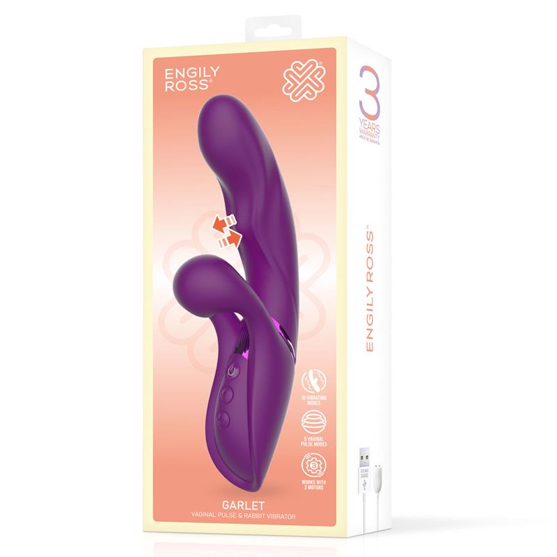 ENGILY ROSS - GARLET VIBE WITH PULSATION BALL 3 MOTORS