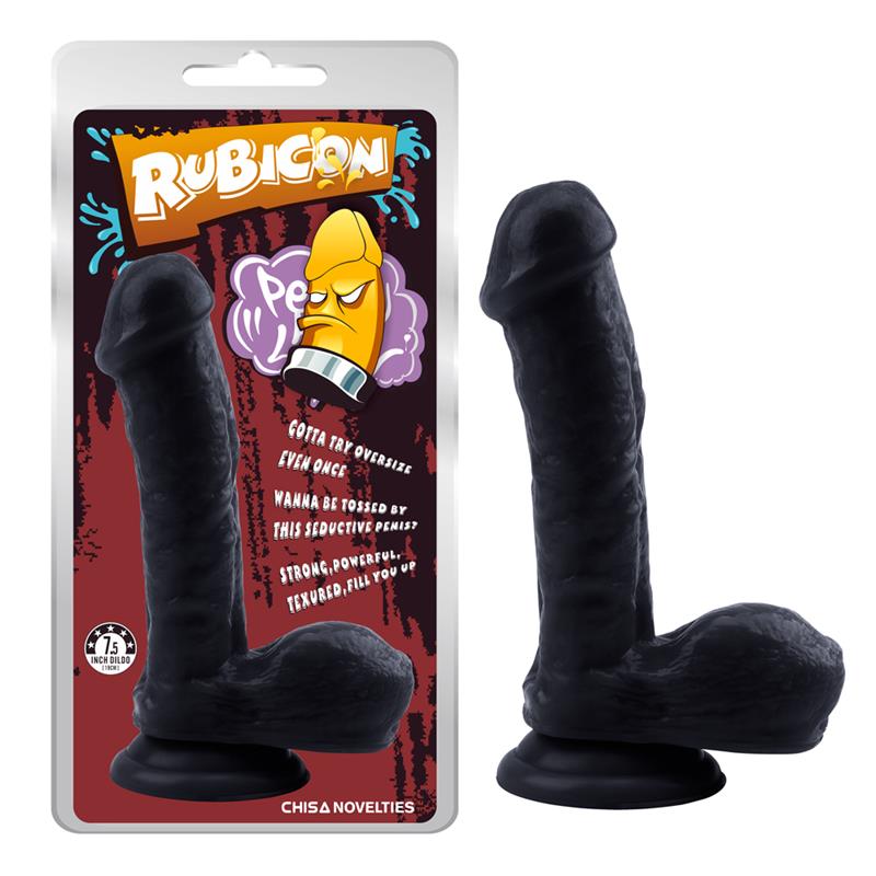 CHISA - GENTLE DILDO 7.5 - 19 CM BLACK
