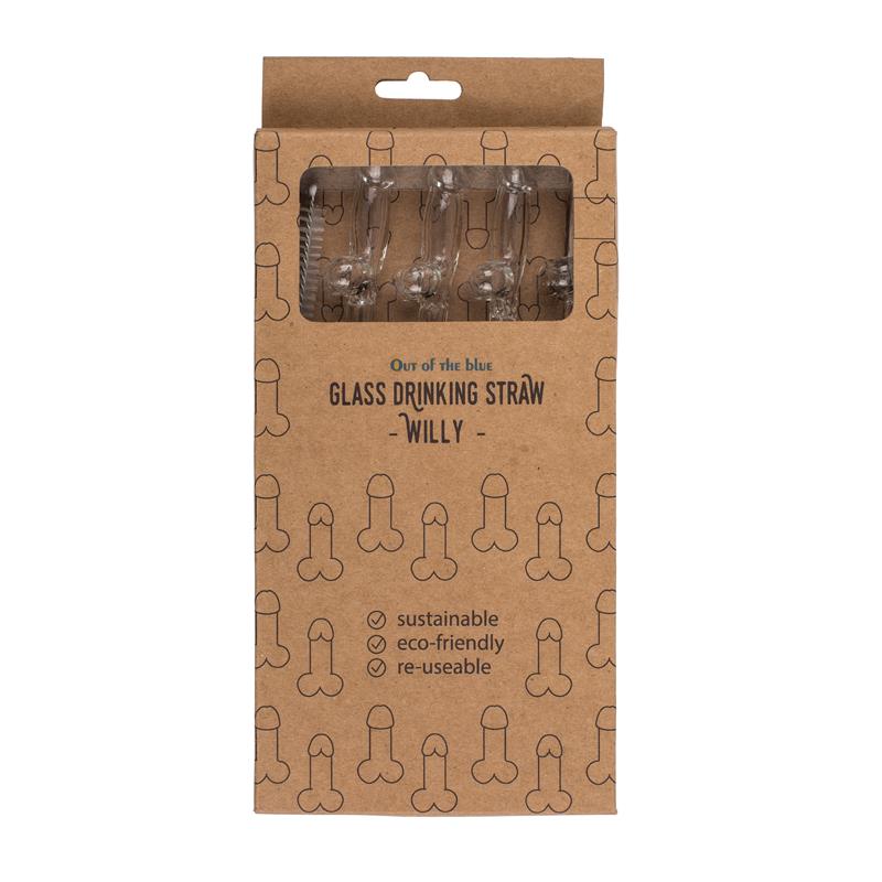 OOTB - GLASS STRAW WITH CLEANING BRUSH