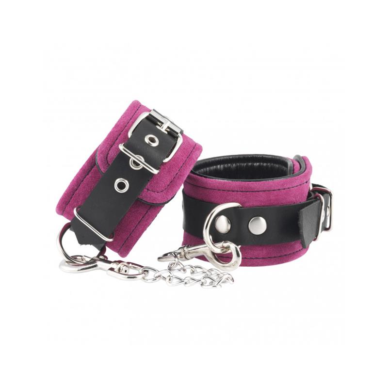 BONDAGE PLAY - HAND CUFFS-ADJUSTABLE