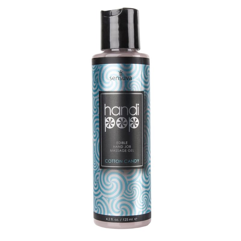 SENSUVA - HANDIPOP MASSAGE GEL AND ORAL SEX COTTON CANDY 125 ML