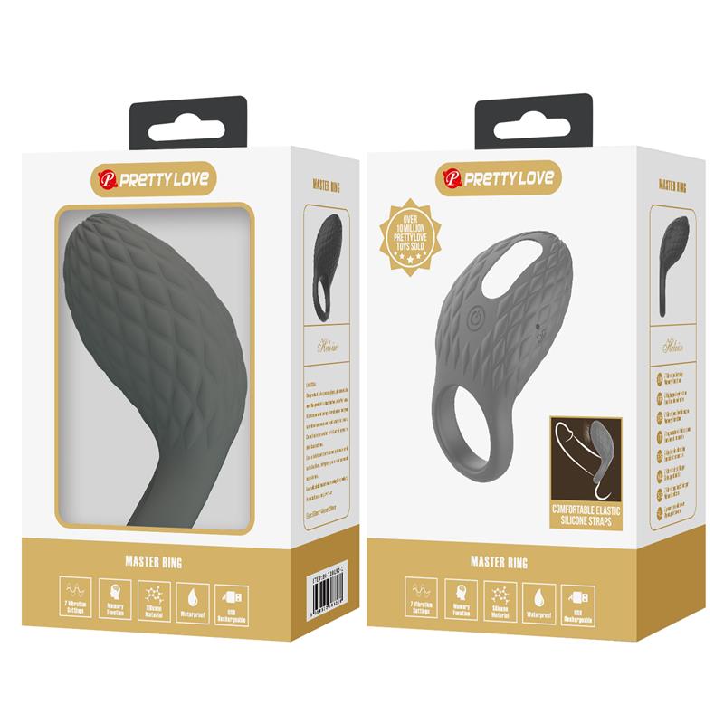 PRETTYLOVE - HELOISE VIBRATING COCK RING