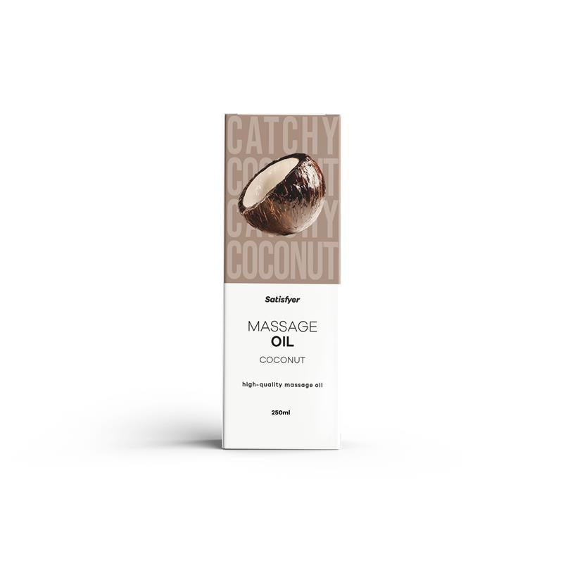 SATISFYER - HIGH-QUALITY MASSAGE OIL 250 ML COCONUT