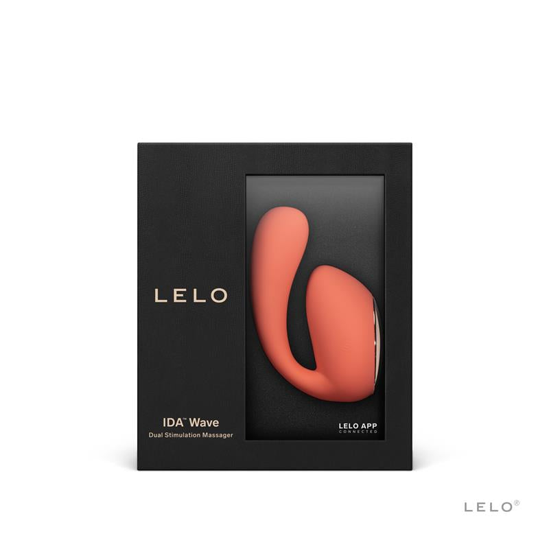 LELO - IDA WAVE WITH APP CORAL RED