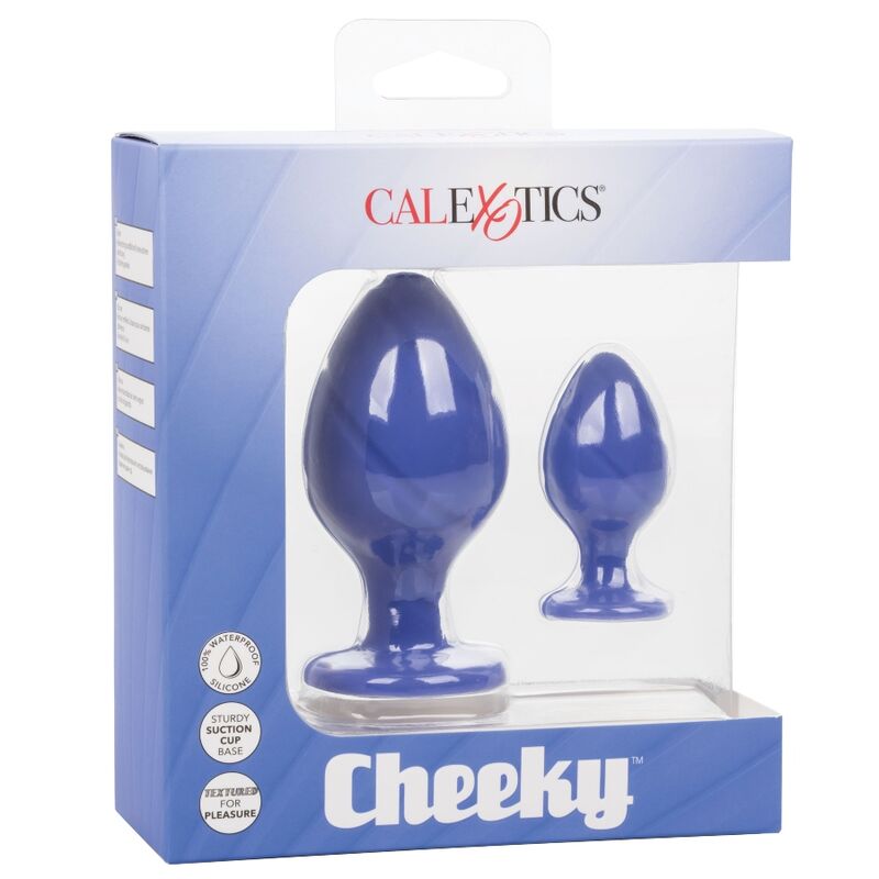 CALEXOTICS - TAPÓN ANAL CHEEKY PÚRPURA