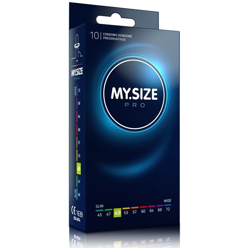 MY SIZE - PRO CONDOMS 49 MM 10 UNIDADES