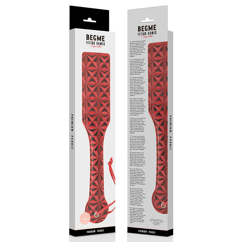 BEGME - PALA DE CUERO VEGANO EDICIÓN ROJA