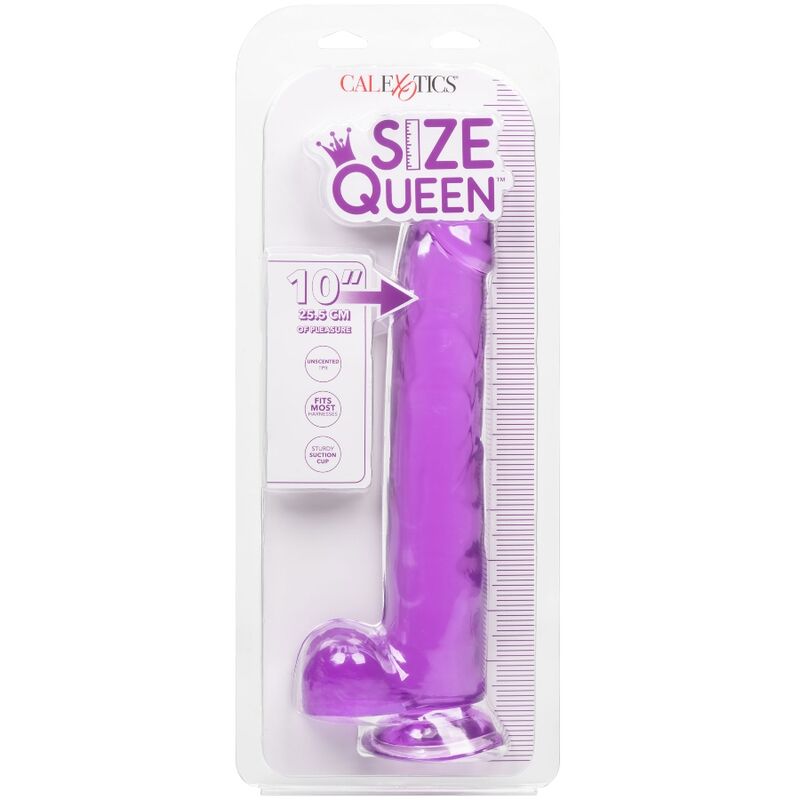 CALEXOTICS - GODEMICHET SIZE QUEEN VIOLET 25,5 CM