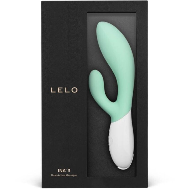 LELO - VIBREUR LAPIN INA 3 VERT LUXE ALGUES MARINES