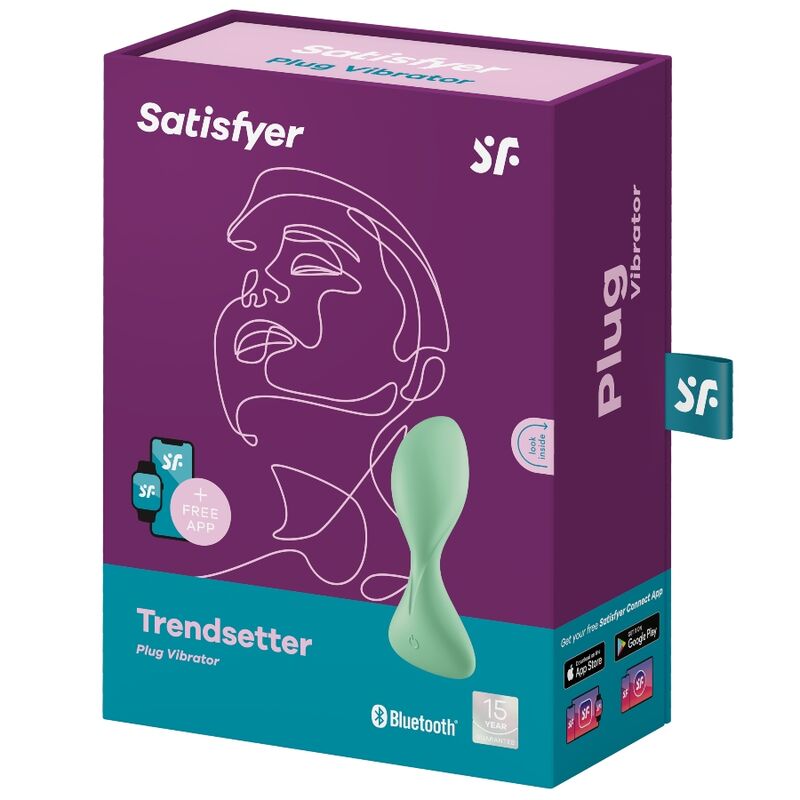 SATISFYER - TRENDSETTER VIBRATING PLUG APP