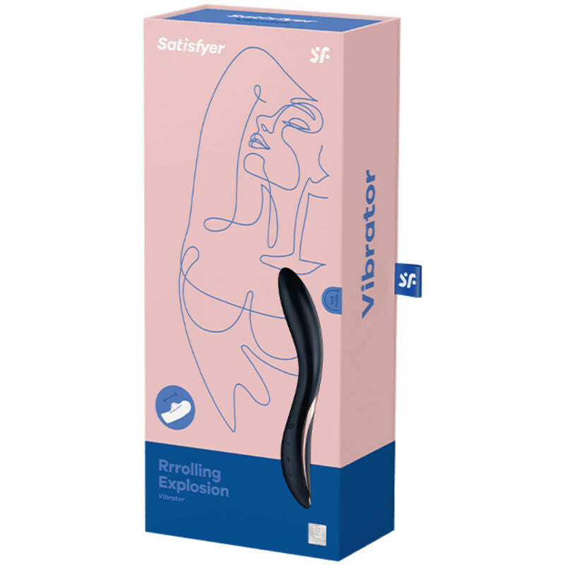 SATISFYER - VIBRADOR PUNTO G RRROLLING EXPLOSION