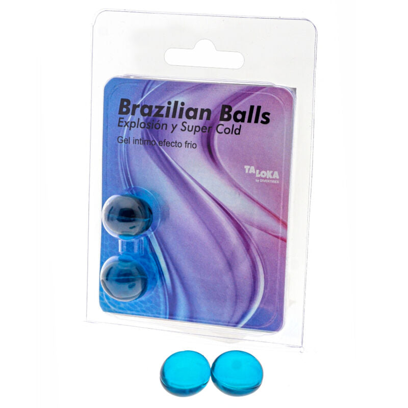 TALOKA - 2 BOULES BRÉSILIENNES EFFET FROID GEL EXCITANT