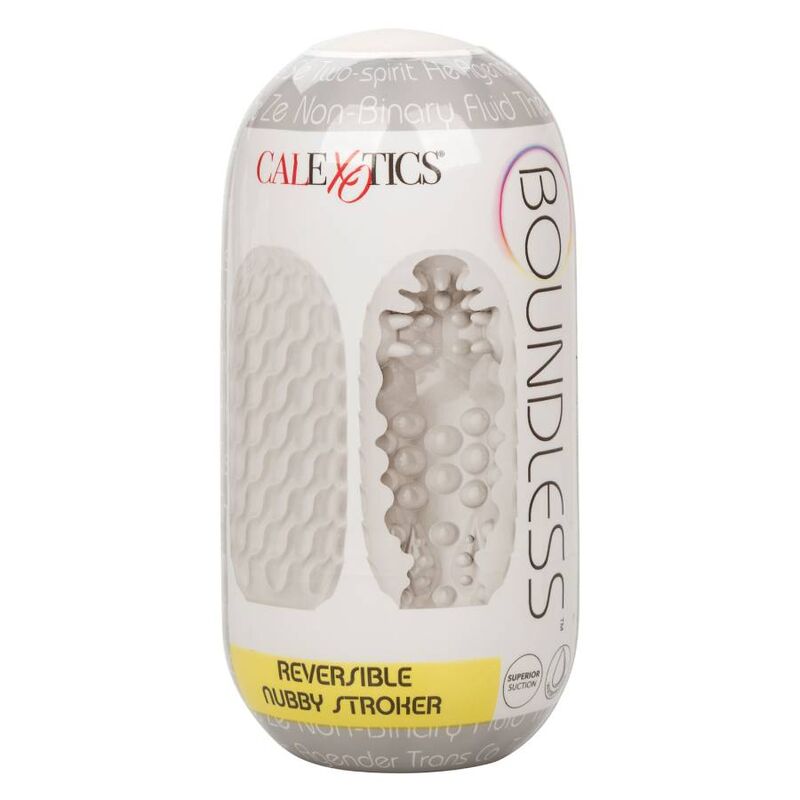 CALEXOTICS - MANGUITO ESTIMULADOR REVERSIBLE CON TEXTURA