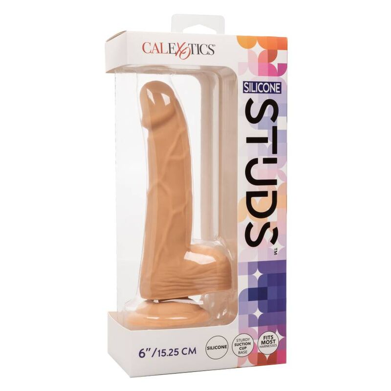 CALEXOTICS - STUDS EN SILICONE 15,24 CM TEINT
