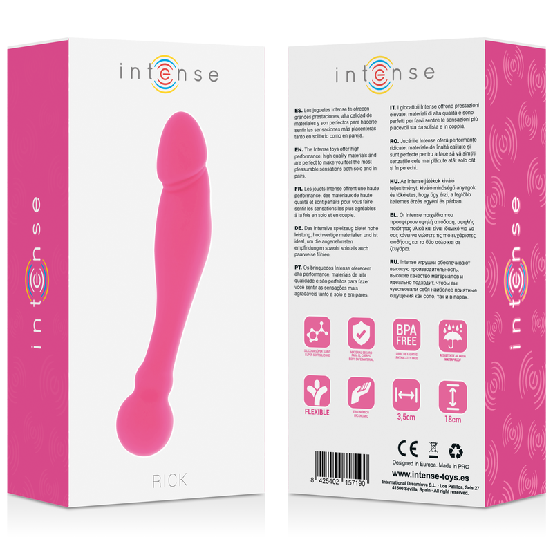 INTENSE - SILICONE RICK DUAL ROSE