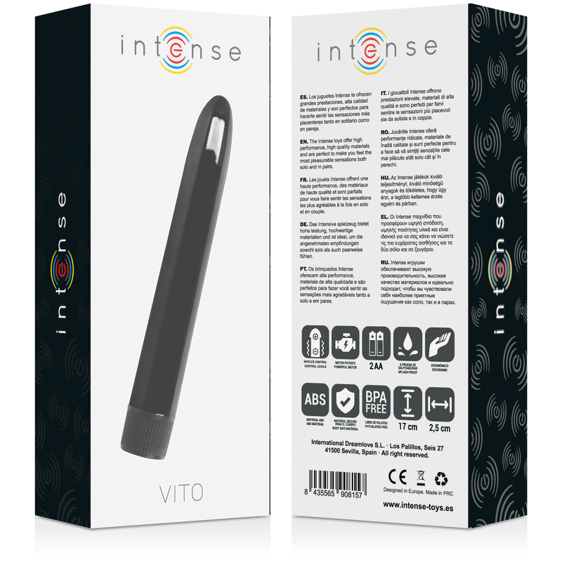 INTENSE - VIBREUR VITO NOIR
