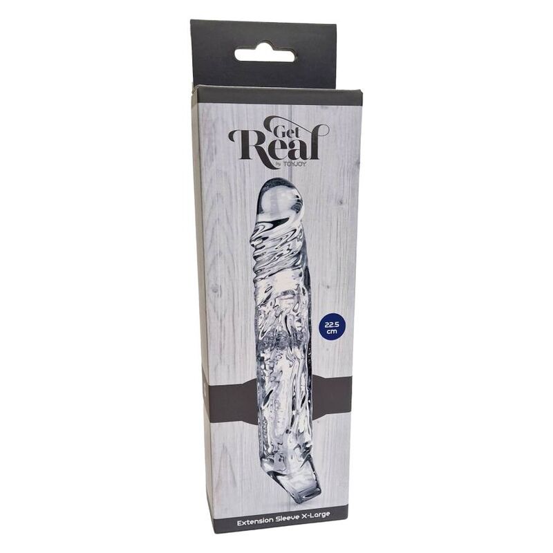GET REAL - FUNDA DE EXTENSIÓN XLARGE TRANSPARENTE
