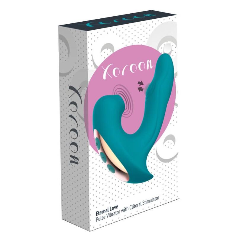 XOCOON - STIMULATEUR D'ONDES D'AMOUR ÉTERNEL VERT