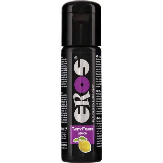 EROS - LUBRICANTE SABOR A FRUTAS TASTY LIMÓN 100 ML
