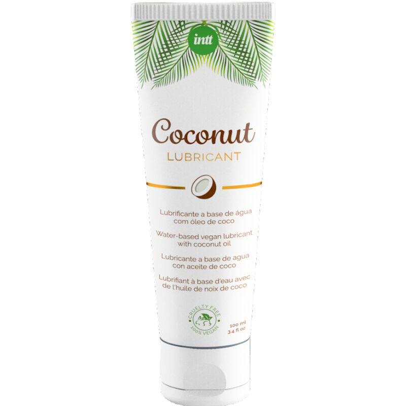 INTT - LUBRIFIANT VÉGAN À BASE D'EAU AU GOÛT INTENSE DE NOIX DE COCO