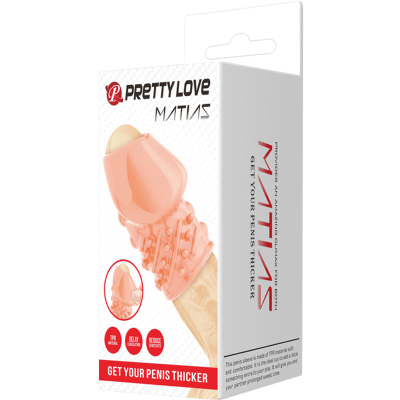 PRETTY LOVE - MATIAS PÉNIS NATUREL PLUS ÉPAIS