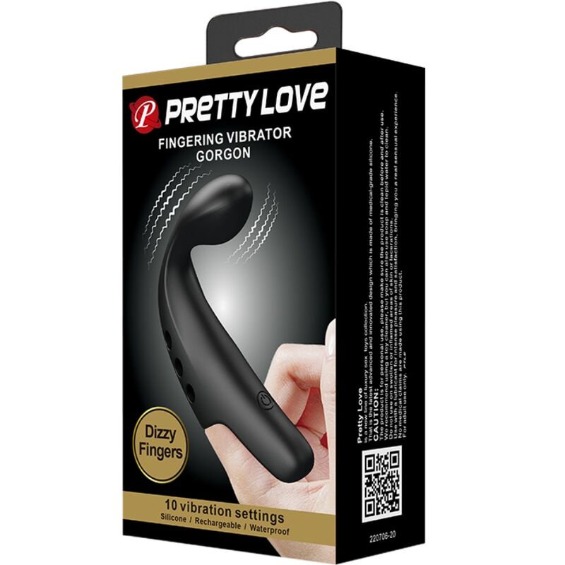 PRETTY LOVE - DÉ À COUDRE VIBRANT BLACK GORGON
