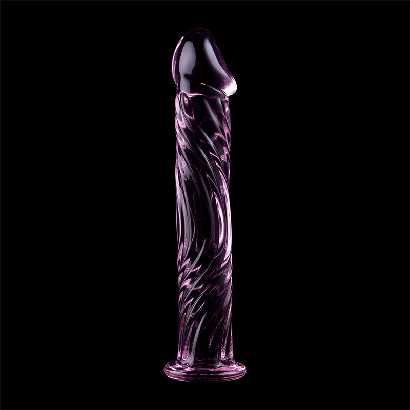 SÉRIE NEBULA PAR IBIZA - MODÈLE 12 GODE EN VERRE BOROSILICATE TRANSPARENT 17 CM -Ø- 3,5 CM