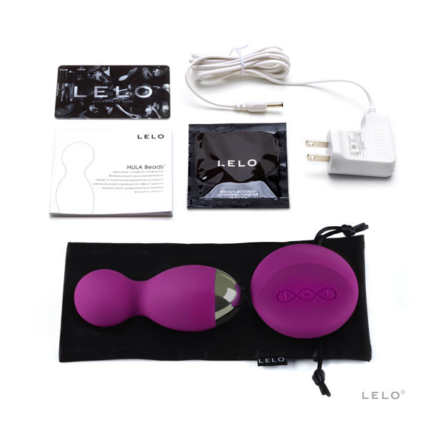 LELO - BADGE HULA BALLS MORADO