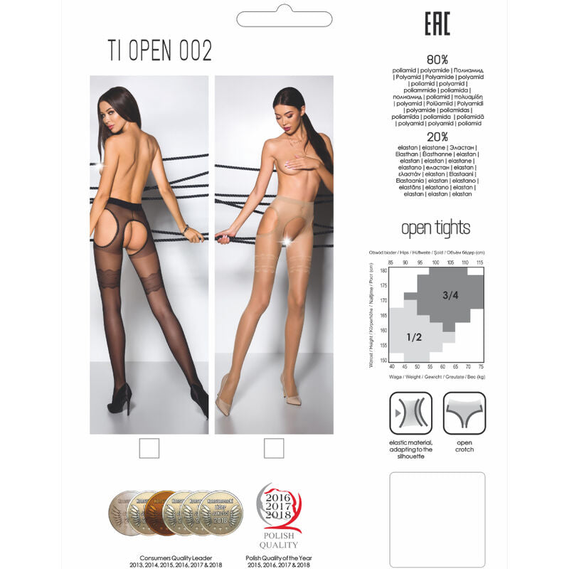 PASSION - TIOPEN 002 TIGHTS 1/2 20 DEN