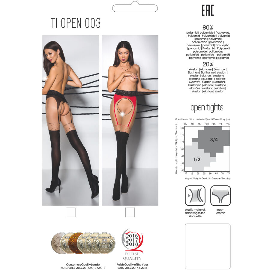 PASSION - TIOPEN 003 TIGHTS 1/2 20/40 DEN