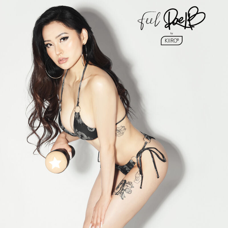KIIROO - COLECCIÓN FEEL RAE LIL BLACK STARS COMPATIBLE CON STROKERS POWERBLOW