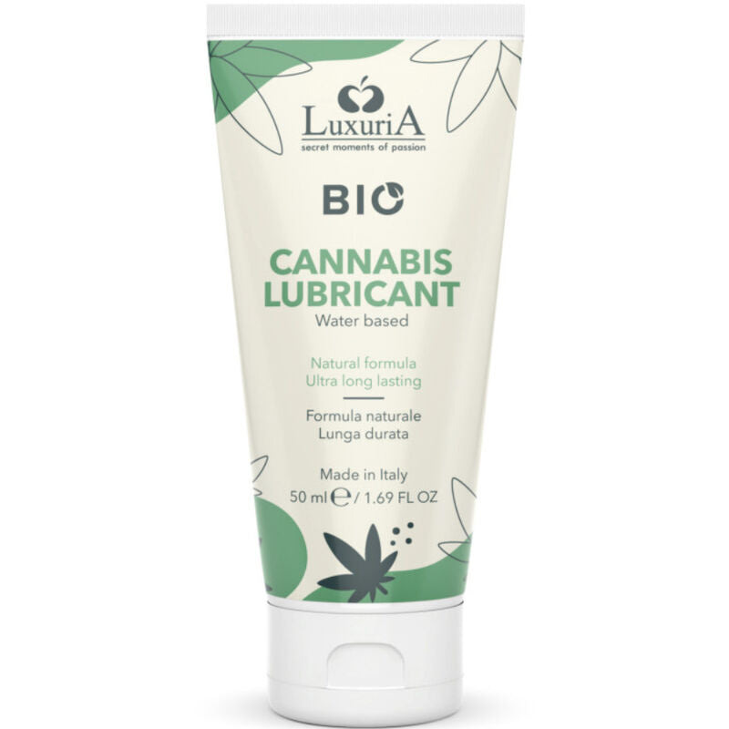 INTIMATELINE - LUBRICANTE A BASE DE AGUA LUXURIA BIO CANNABIS 50 ML