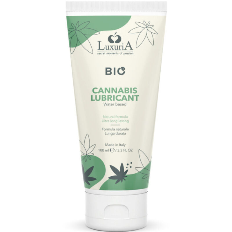 INTIMATELINE - LUBRICANTE A BASE DE AGUA LUXURIA BIO CANNABIS 100 ML