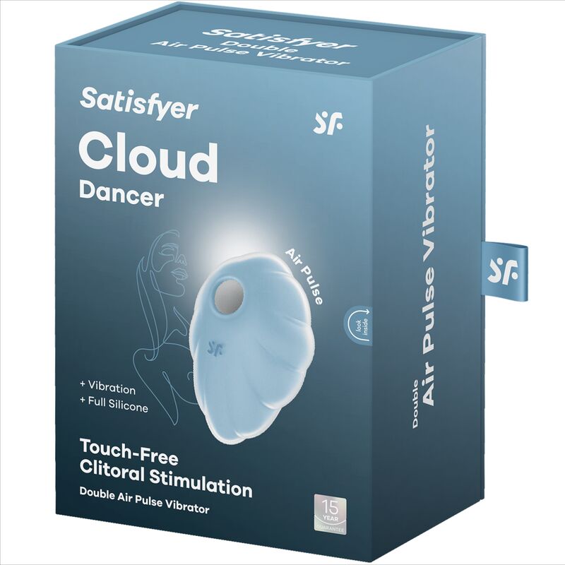 SATISFYER - CLOUD DANCER VIBRATEUR À PULSATIONS D'AIR