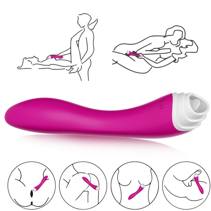 ARMONY - PAÍS DE LAS HADAS VIBRADOR DE CLÍTORIS Y FUCISA VIBRADORA