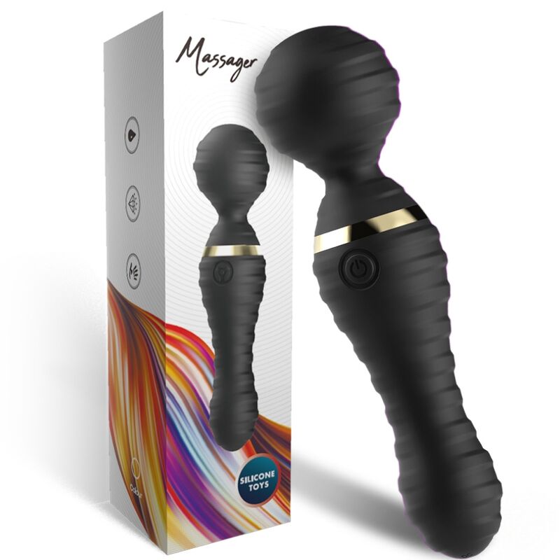ARMONY - MINI-MASSEUR ET VIBREUR FREEDO NOIR