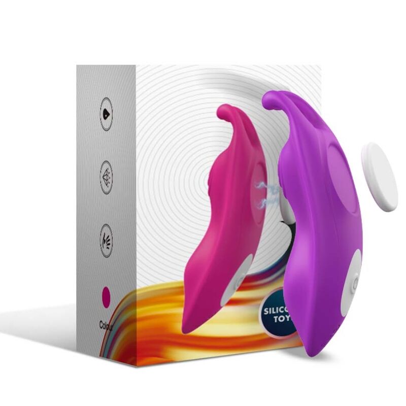 ARMONY - VIBRADOR BRAGUITA PONIBLE PUNTO G CONTROL REMOTO PÚRPURA