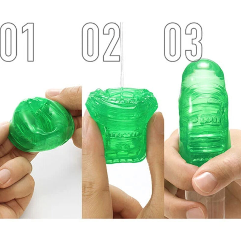 TENGA - GODET DE MASTURBATION ÉMERAUDE UNI