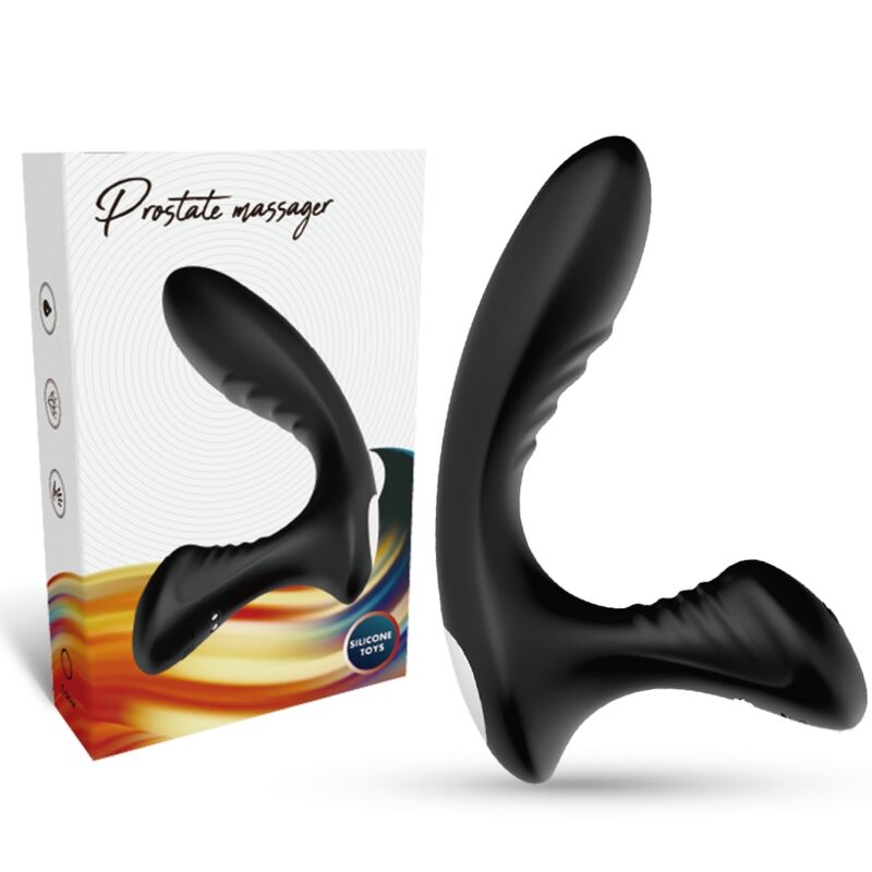 ARMONY - VIBREUR TEMPÊTE ANAL PROSTATE & PLUG TÉLÉCOMMANDE NOIR