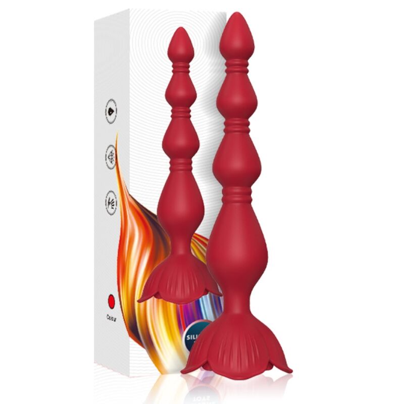 ARMONY - VIBREUR PAGODE ROSE & PLUG ANAL ROUGE