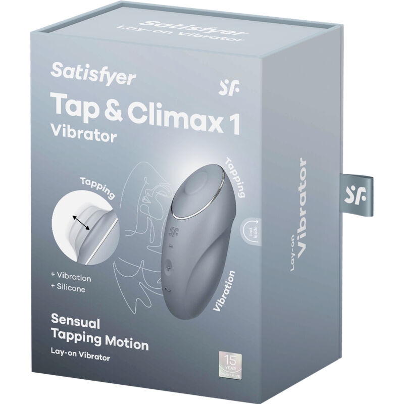 SATISFYER - TAP & CLIMAX 1 LAY-ON VIBRATOR