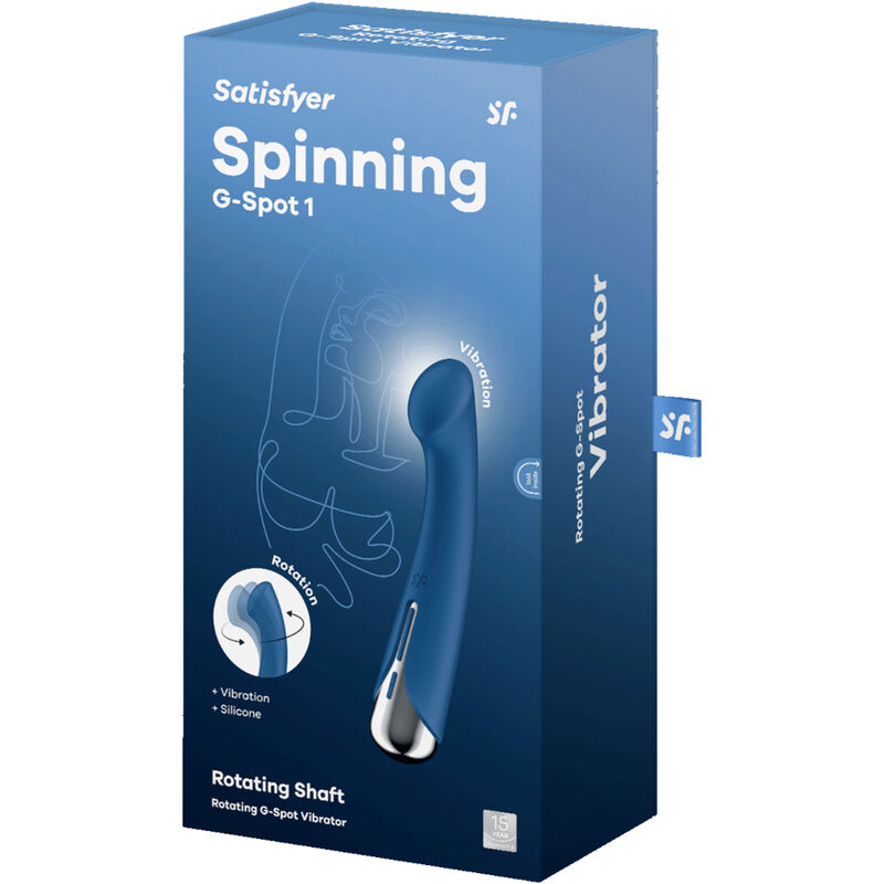 SATISFYER - SPINNING G-SPORT 1 ROTATOR VIBRATOR