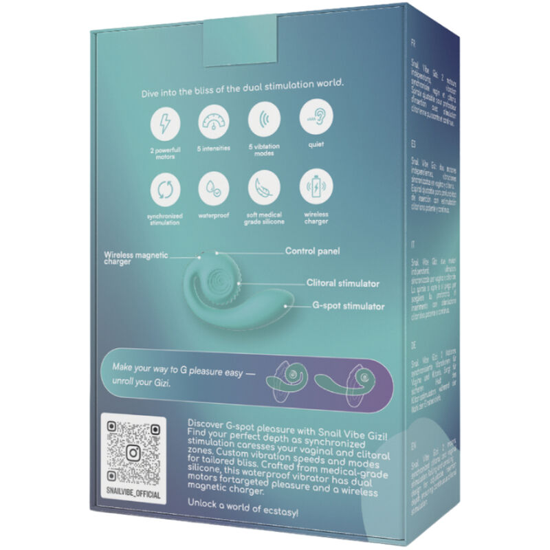 SNAIL VIBE - GIZI DUAL STIMULATOR