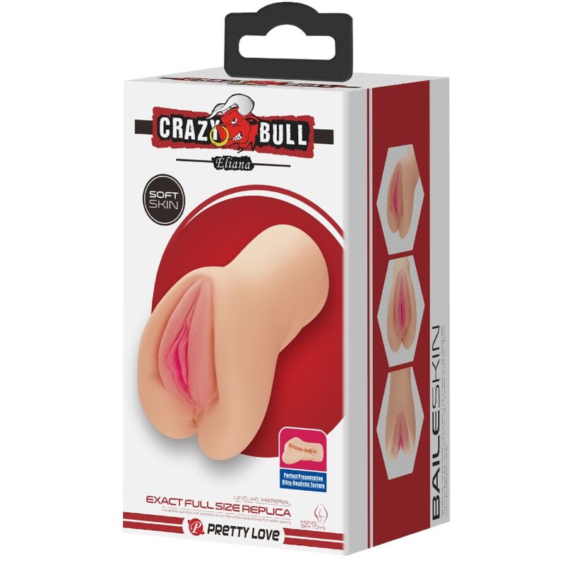 CRAZY BULL - MASTURBATEUR EN FORME DE VAGIN ELIANA