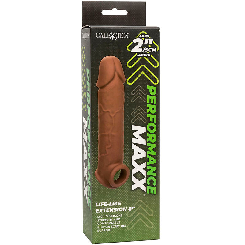 CALEXOTICS - RALLONGE RÉALISTE PERFORMANCE MAXX 8 PEAU MATE