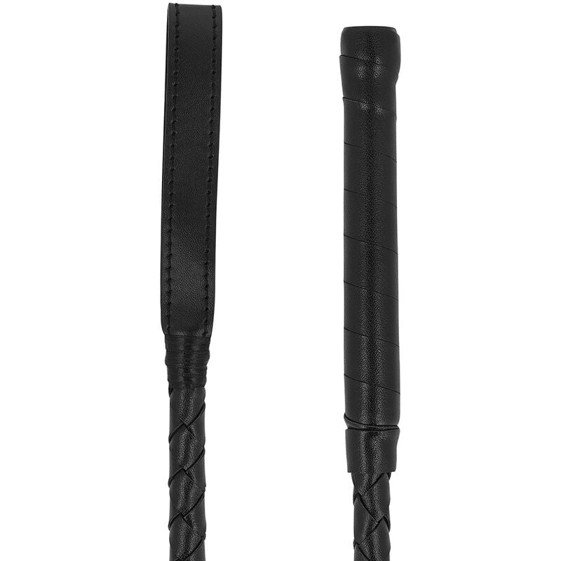OBSCURITÉ - FOUET FÉTICHE NOIR BDSM FIN